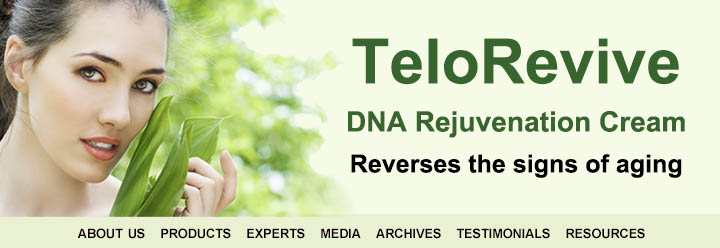 dna rejuvenation cream TeloRevive reverse the signs of aging